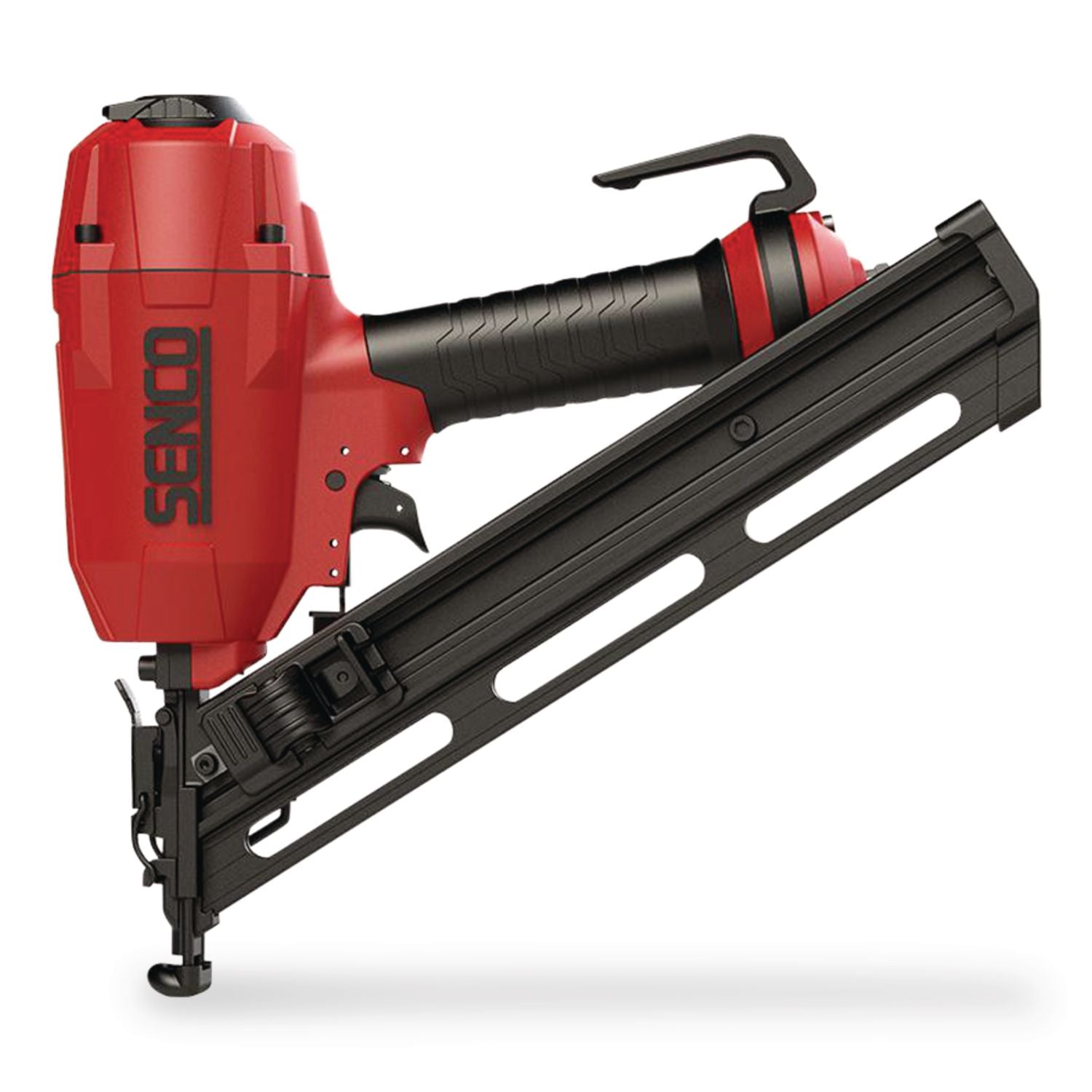 Three-Tool Pneumatic Finish Combo Kit With Angled Finish Nailer, Brad Nailer And Stapler
