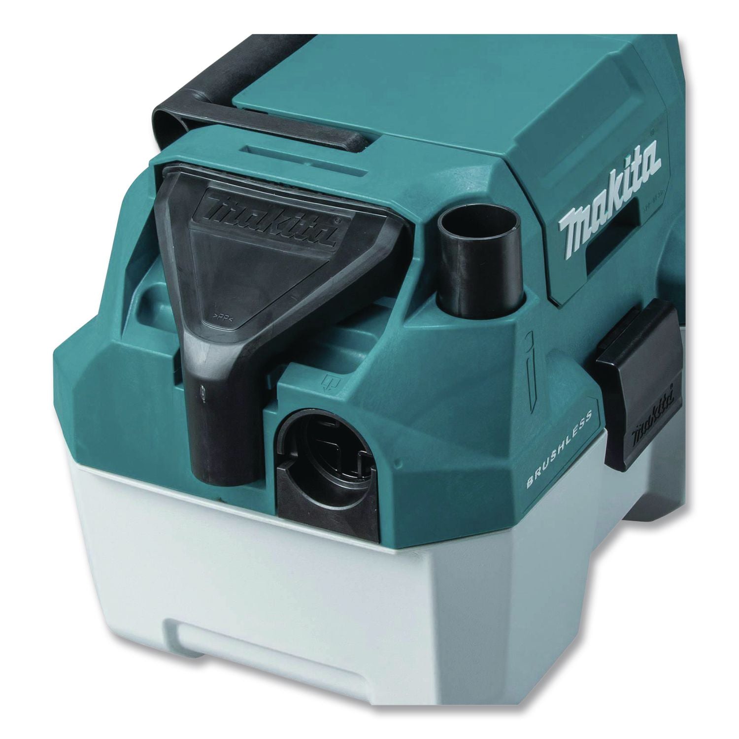 LXT 18 V Li-Ion HEPA Dust Extractor/Vacuum (Tool Only), 2 Gal Tank Capacity, Black/Teal/White