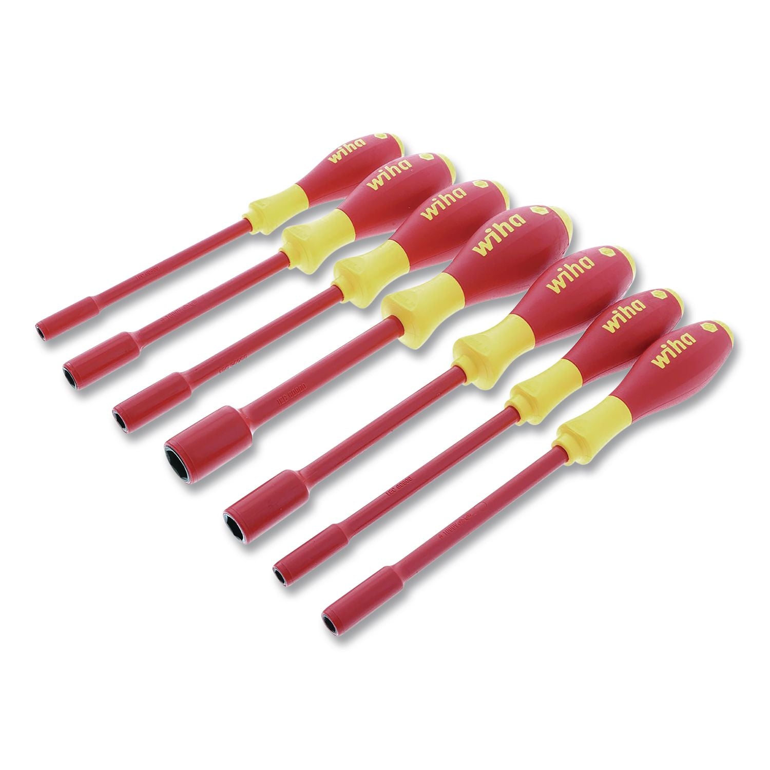 7-Piece Insulated Softfinish Metric Nut Driver Set