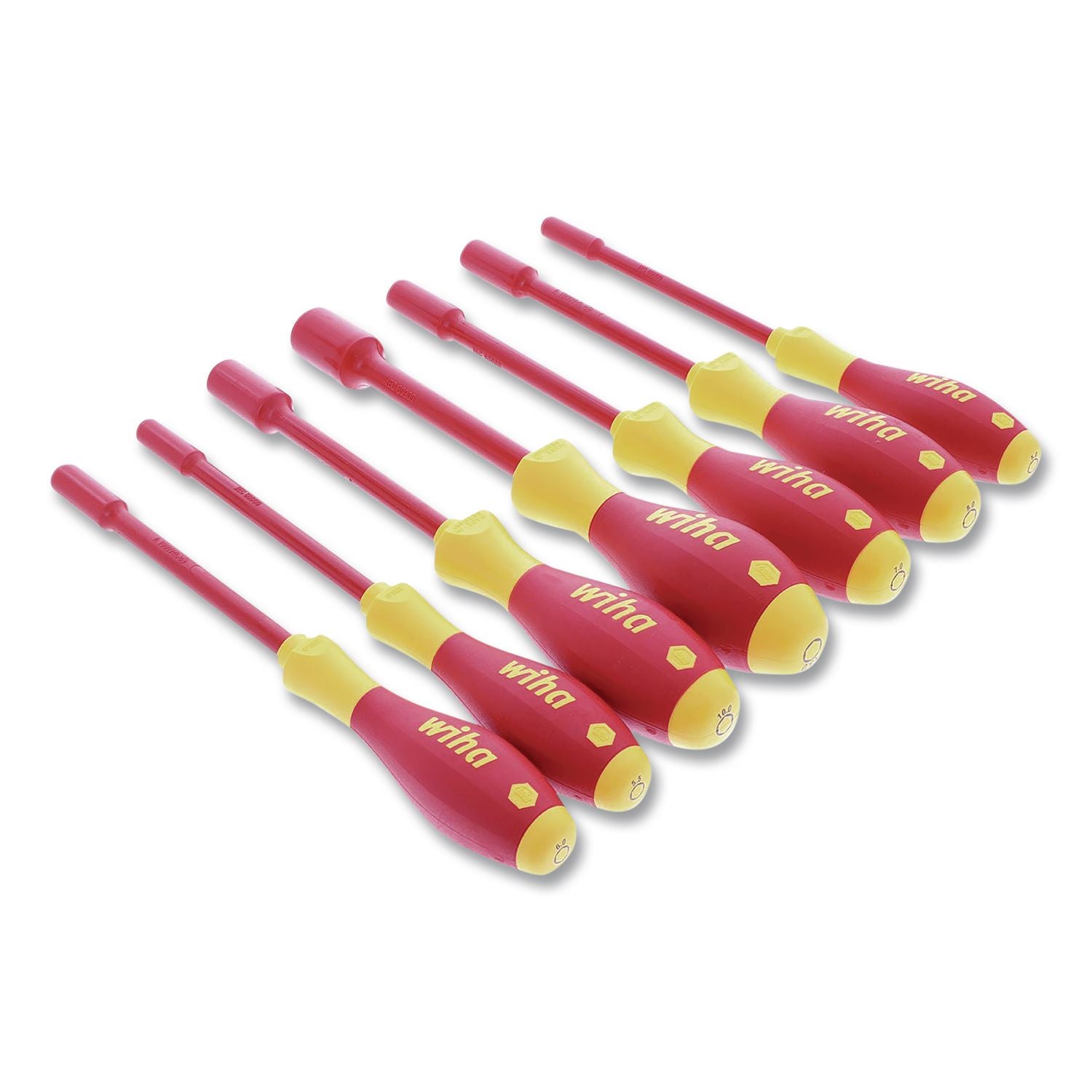 7-Piece Insulated Softfinish Metric Nut Driver Set