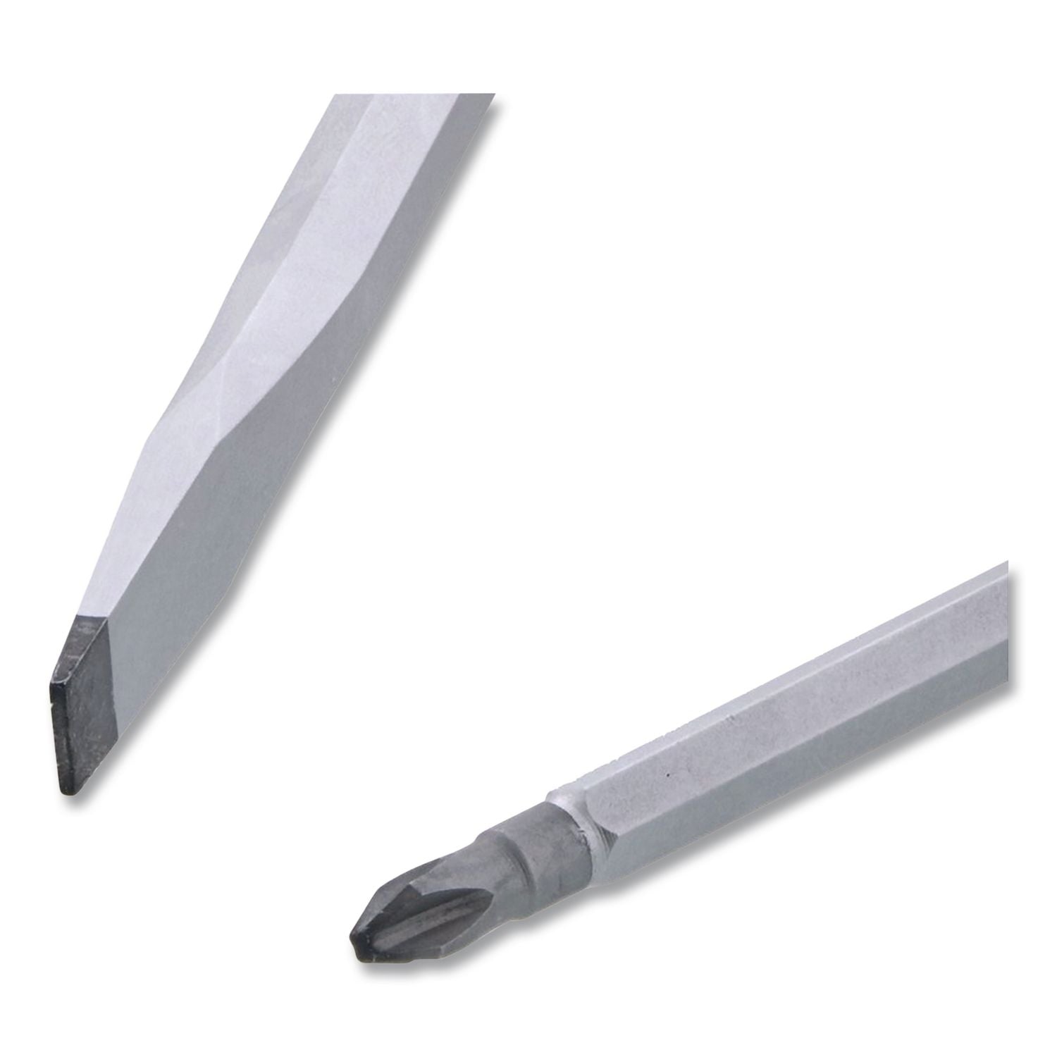 Two-Piece Extra Heavy Softfinish Slotted And Phillips Screwdriver Set