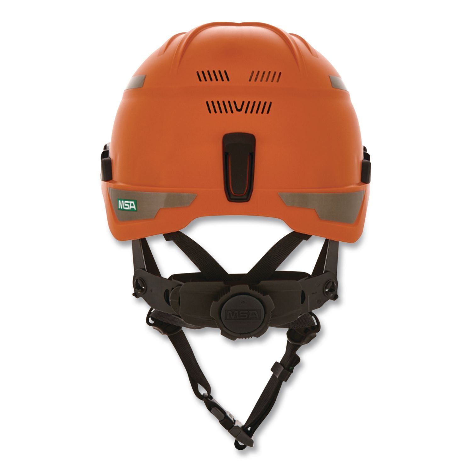 V-Gard H1 Safety Helmet, Vented, Brimless, Fas-Trac III Pivot Ratchet Suspension, One Size Fits Most (6.5 To 8), Orange