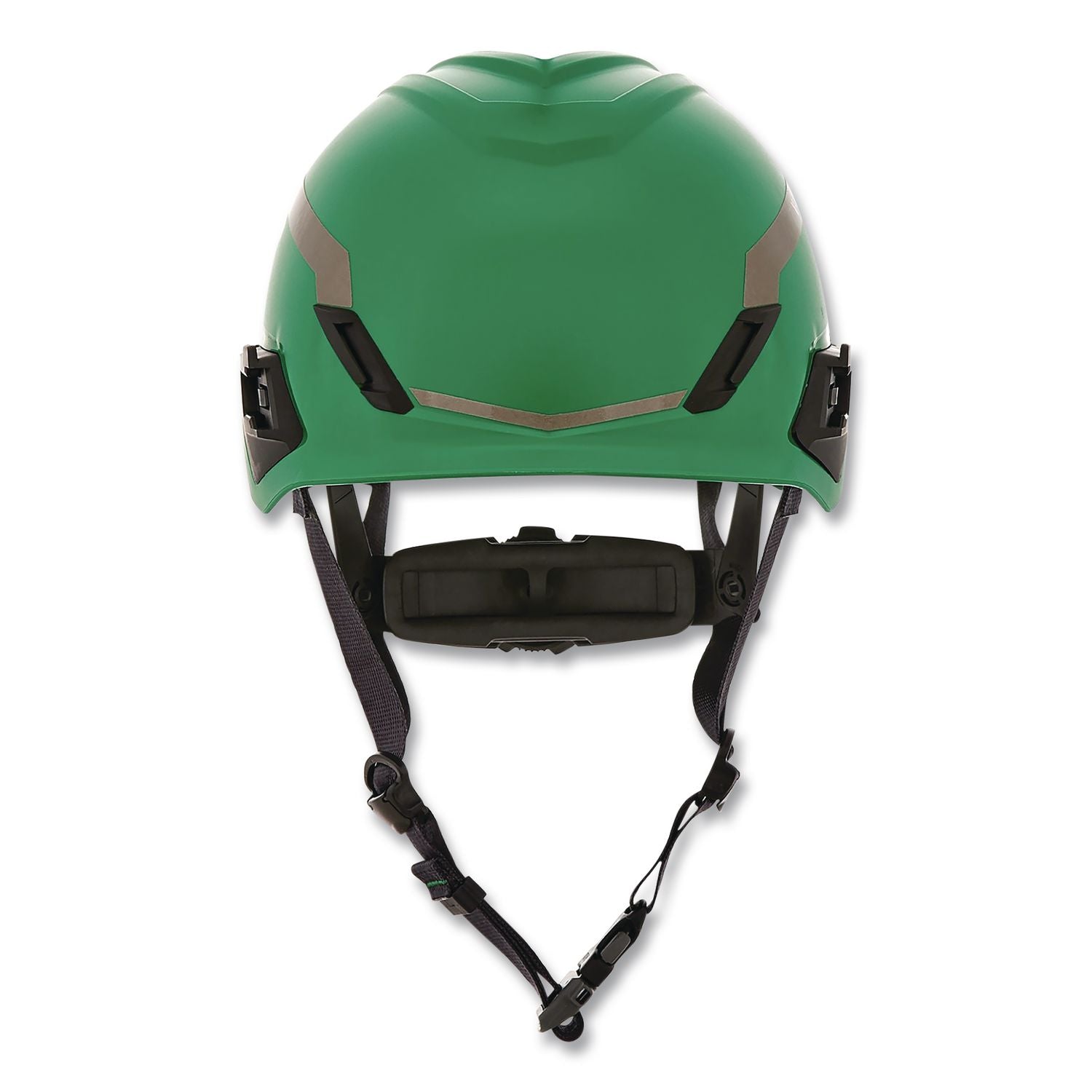 V-Gard H1 Safety Helmet, Brimless, Fas-Trac III Pivot Ratchet Suspension, One Size Fits Most (6.5 To 8), Green