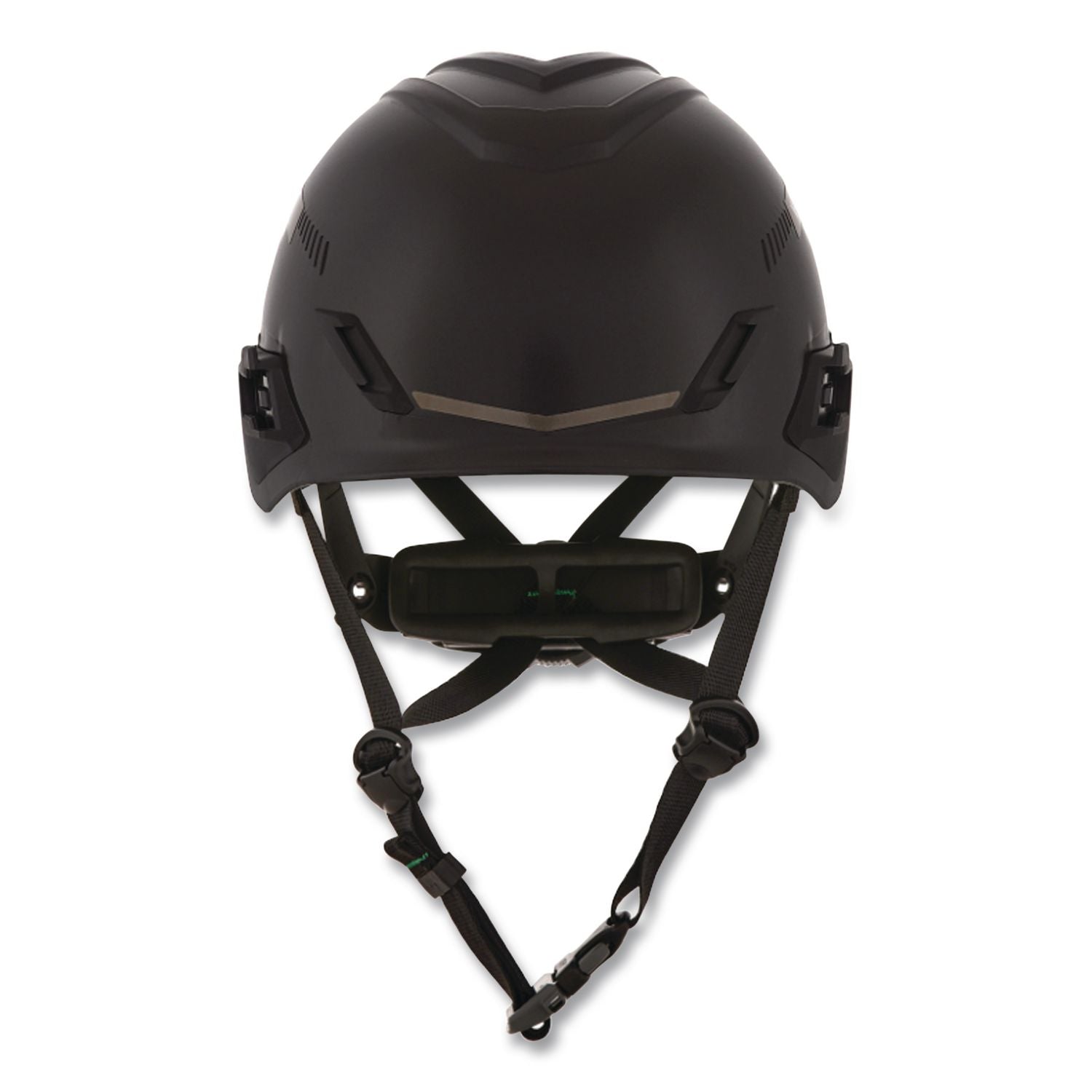 V-Gard H1 Safety Helmet, Brimless, Fas-Trac III Pivot Ratchet Suspension, One Size Fits Most (6.5 To 8), Black