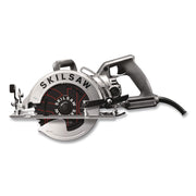 7-1/4" Aluminum Worm Drive Circular Saw With Carbide Blade, 0 To +51 Degree Bevel Range, 24 T Blade
