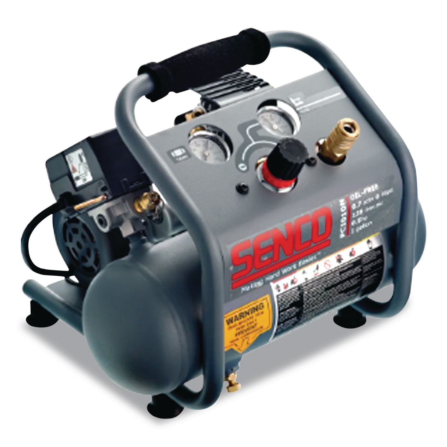 1 Hp 1 Gallon Oil-Free Hand-Carry Compressor