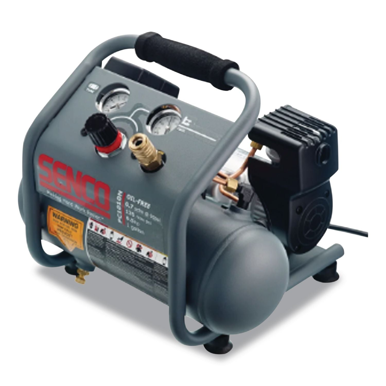 1 Hp 1 Gallon Oil-Free Hand-Carry Compressor