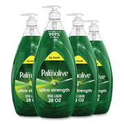 Dishwashing Liquid, Ultra Strength, Fresh Scent, 28 Oz Bottle, 4/Carton