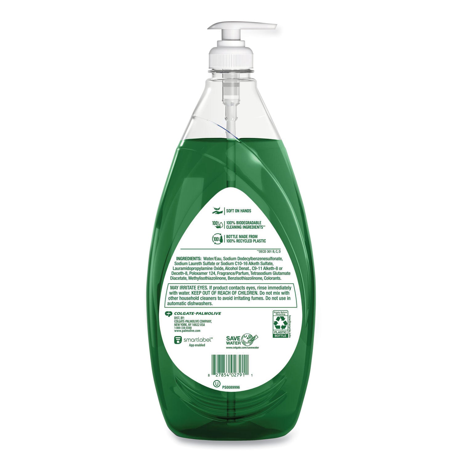 Dishwashing Liquid, Ultra Strength, Fresh Scent, 28 Oz Bottle, 4/Carton