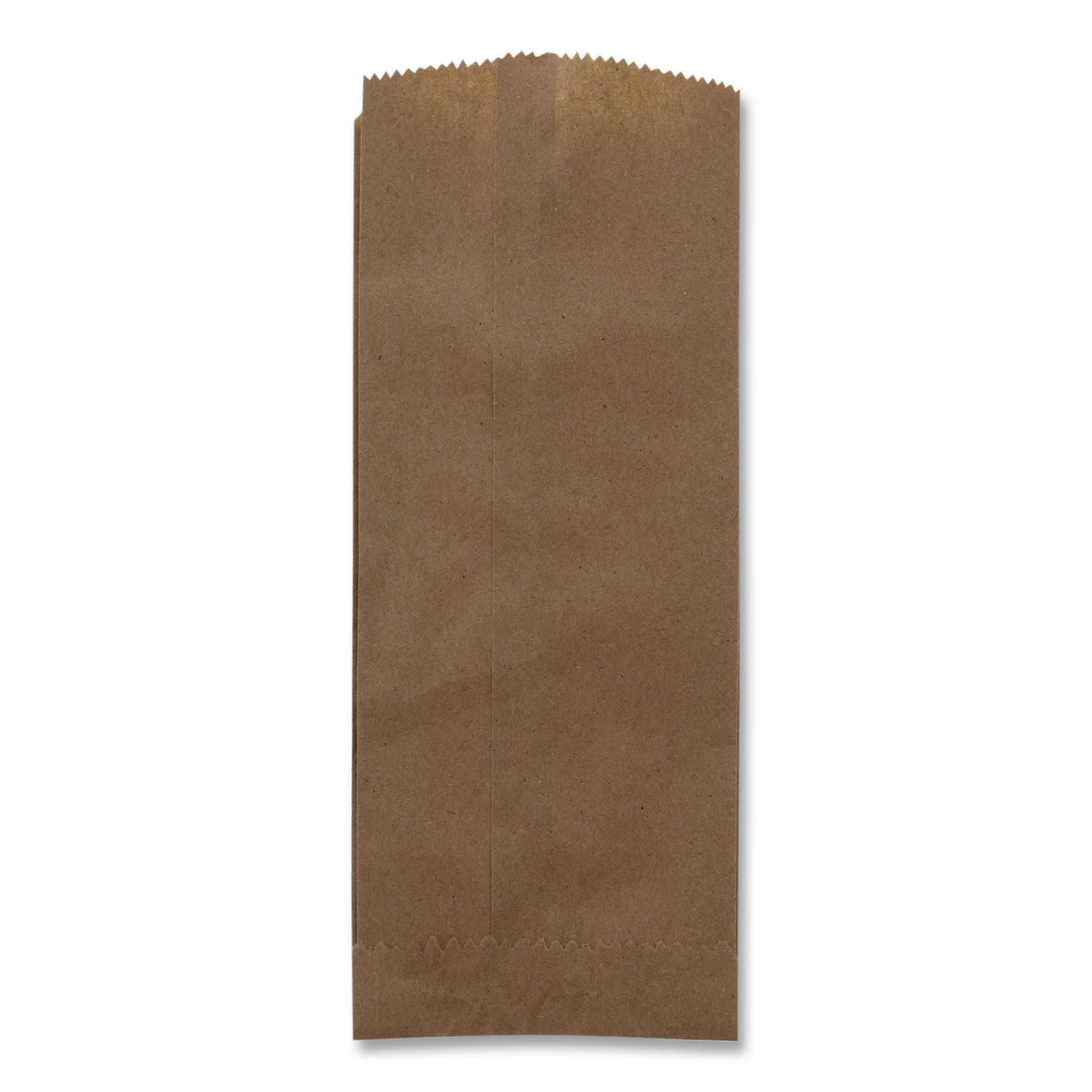 Grocery Paper Bags, Liquor Pint Size, 35# Basis Weight, 4 X 2.5 X 11.5, Brown, 500/Bundle