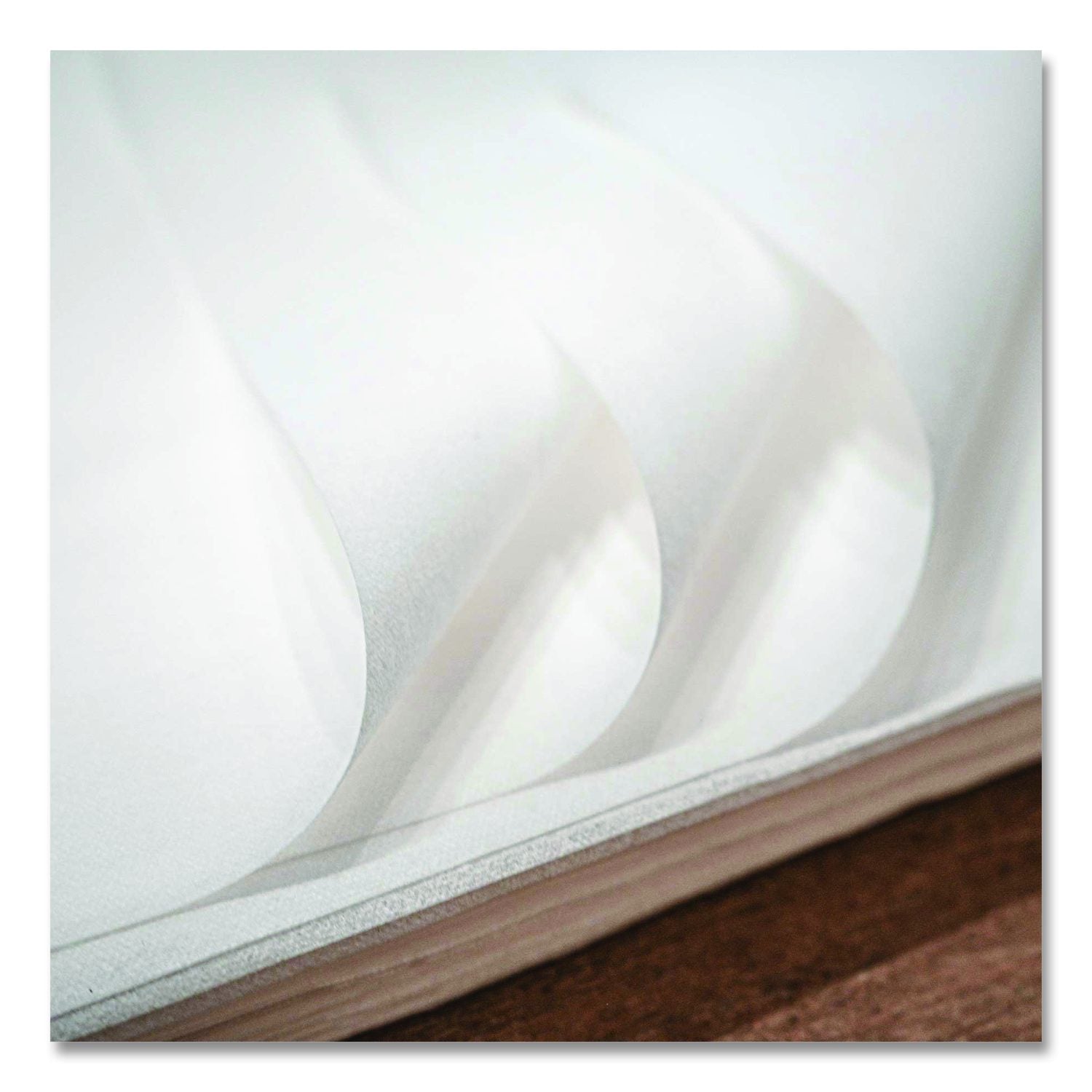 Valay Airlaid Flat Dinner Napkin, 1-Ply, 15.75 X 15.75, White, 100/Pack, 10 Packs/Carton
