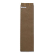 Grocery Paper Bags, Liquor Quart Size, 35# Basis Weight, 4.5 X 2.5 X 16, Brown, 500/Bundle