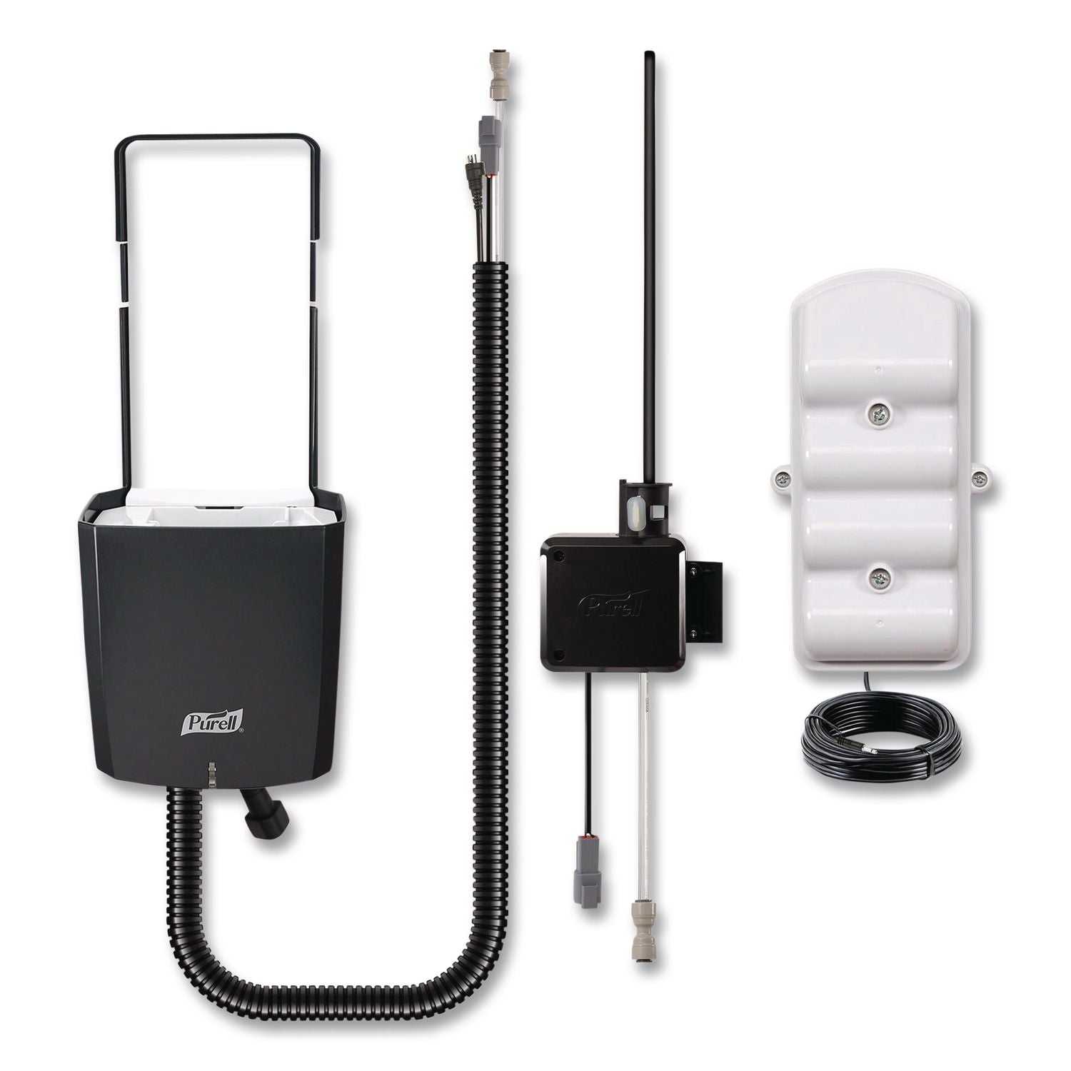CX10 Counter Mount Soap Dispenser Retrofit Kit, 2, 000 Ml, 2.28 X 5.82 X 4.04, Graphite