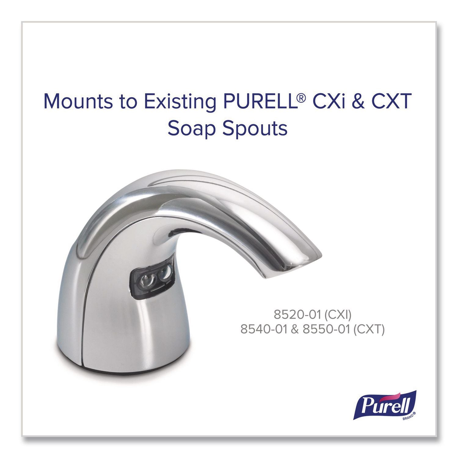 CX10 Counter Mount Soap Dispenser Retrofit Kit, 2, 000 Ml, 2.28 X 5.82 X 4.04, Graphite