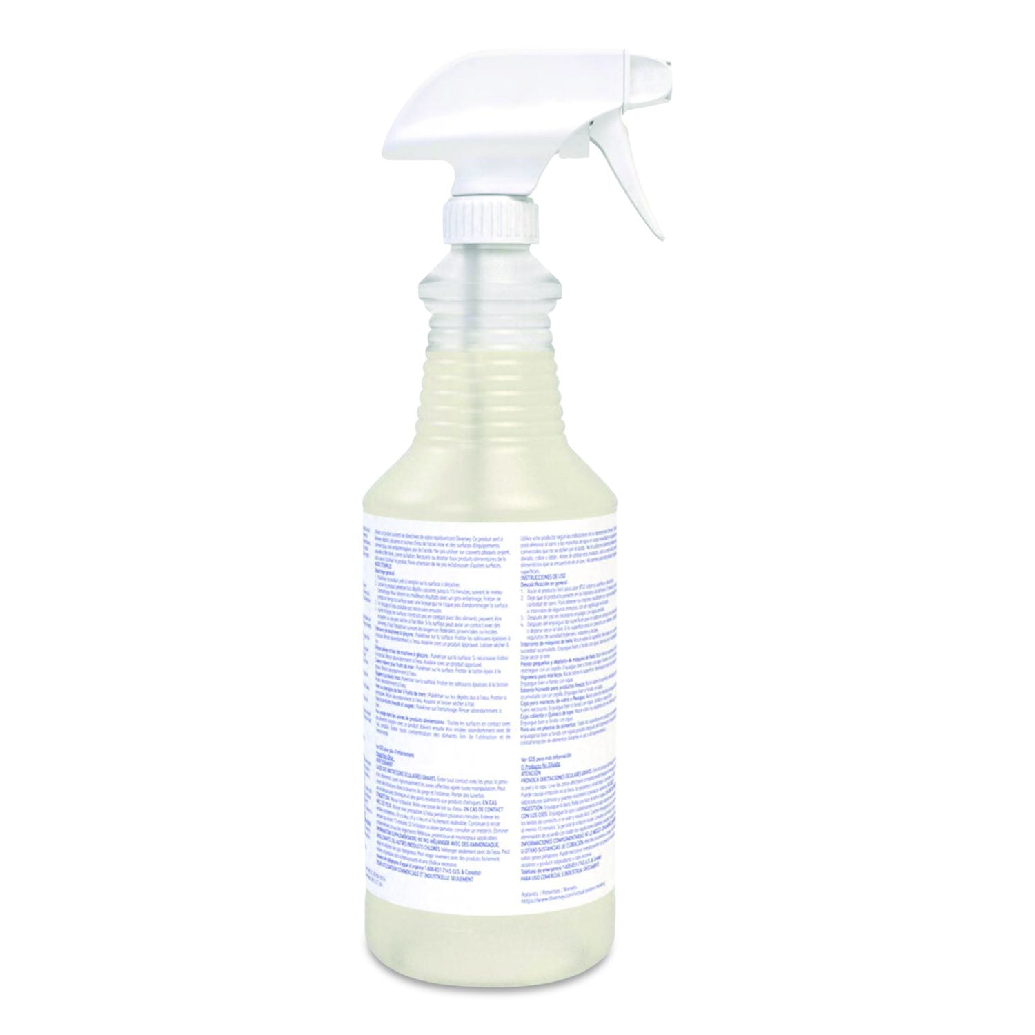 Suma Dilac Descaler D5.1, 32 Oz Spray Bottle, 12/Carton