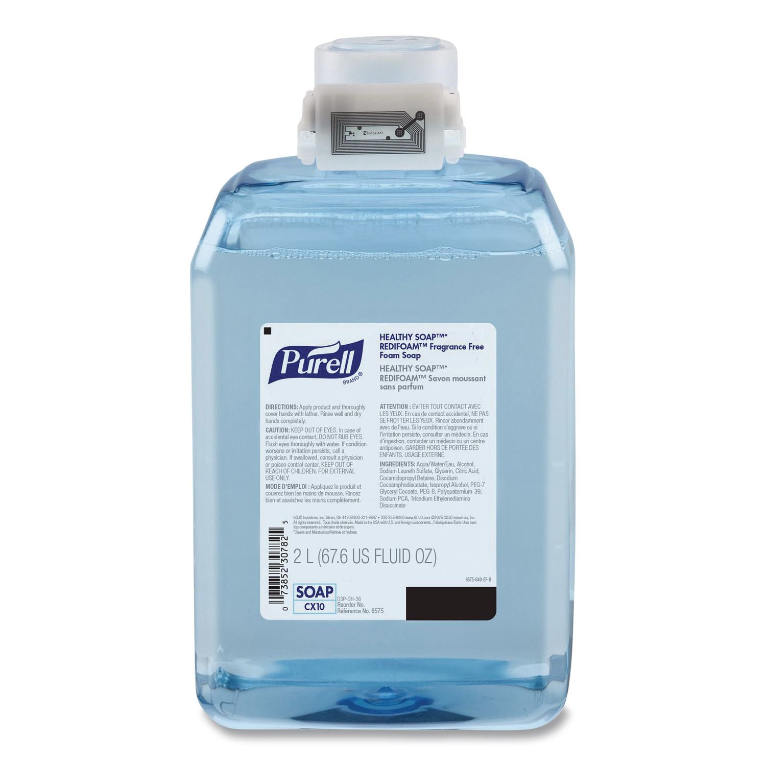 HEALTHY SOAP REDIFOAM Fragrance-Free Foam Soap, 2, 000 Ml Refill, 2/Carton