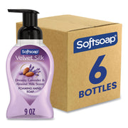 Velvet Silk Foaming Liquid Hand Soap, Lavender And Almond Milk, 9 Oz, 6/Carton