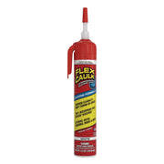Flex Caulk Hi-Performance Silicone Caulk, 6.5 Oz Aerosol Can, Dries White, 4/Carton