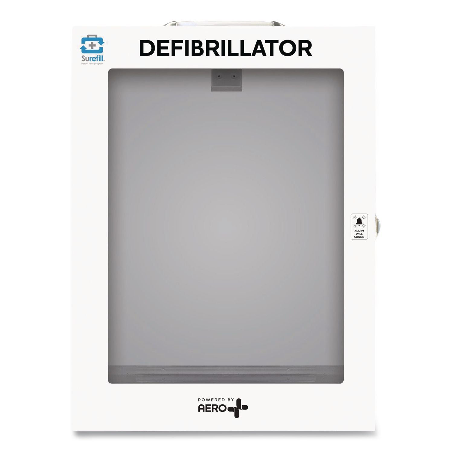 LIFEPAK CR2 Semi-Automatic, USB, English, Handle, Alarmed Cabinet