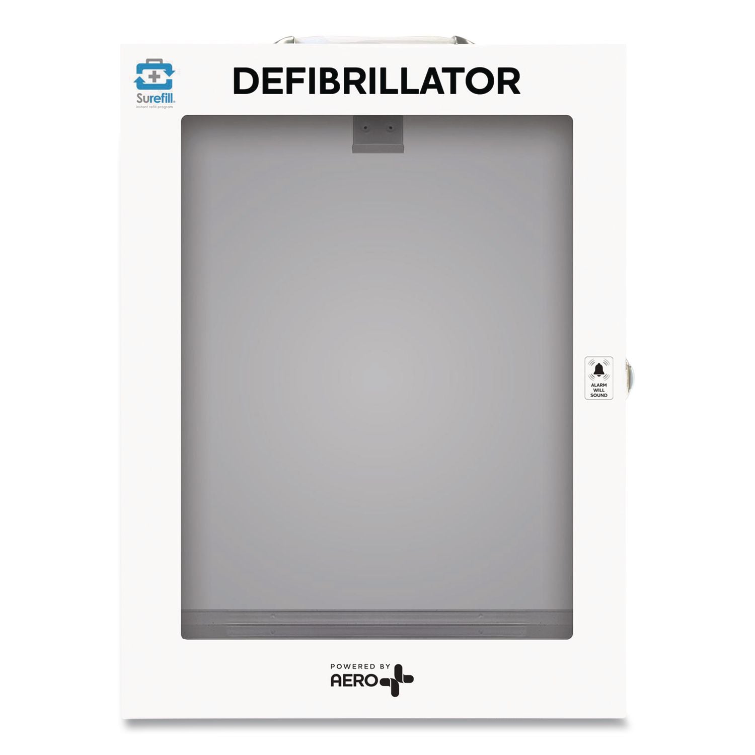 LIFEPAK CR2 Semi-Automatic, Cellular, English, Handle, Alarmed Cabinet