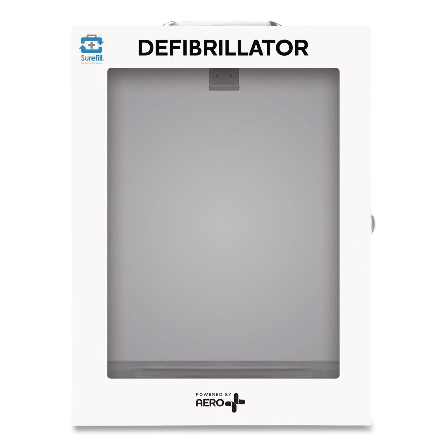 LIFEPAK CR2 Fully-Automatic, Cellular, English/Spanish, Handle, Standard Cabinet