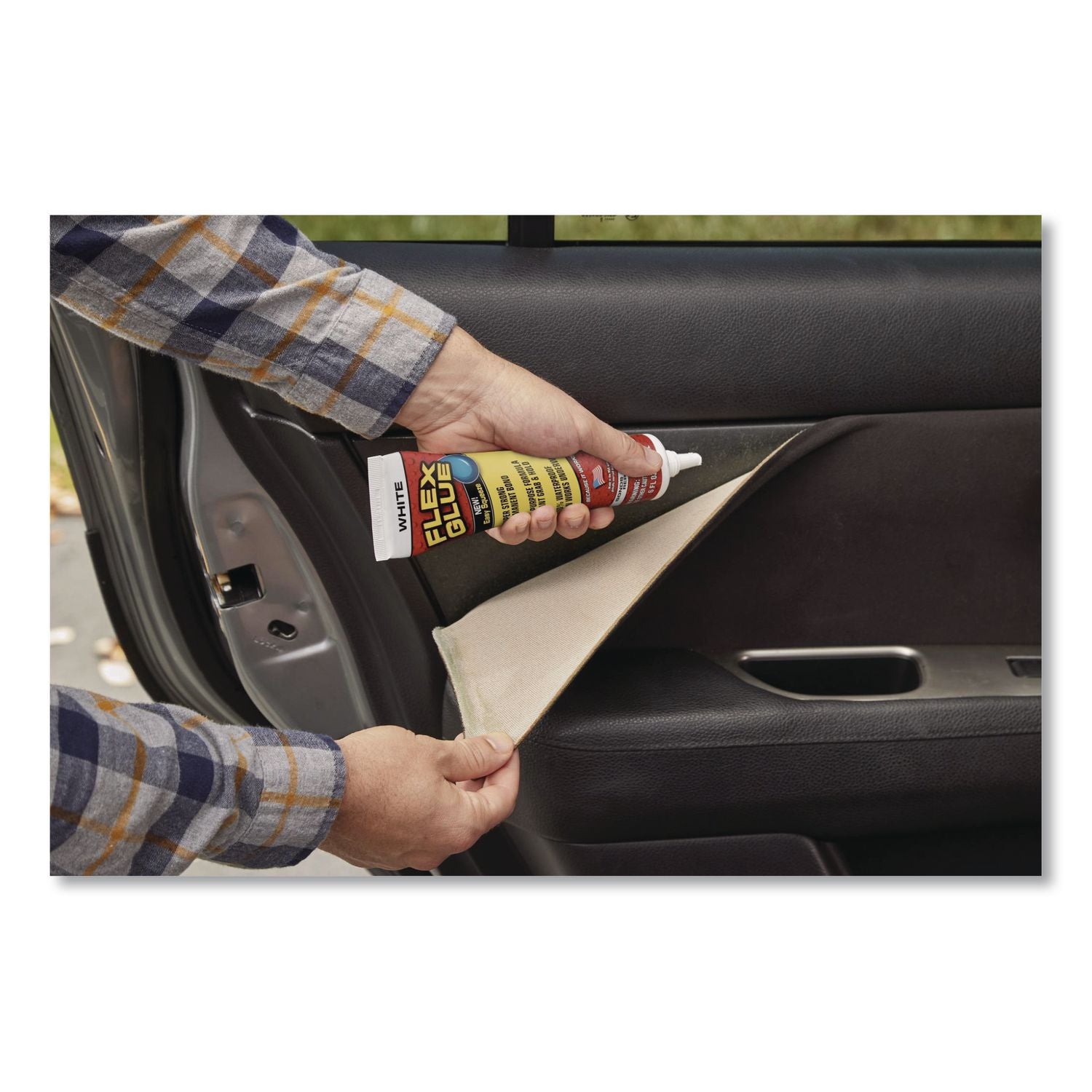Crystal Clear All-Purpose Glue, 0.6 Oz, Dries Clear, 8/Carton