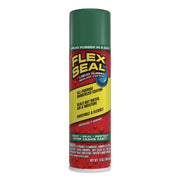 Flex Seal Liquid Rubber Sealant Coating Aerosol, 14 Oz Aerosol Can, Dries Green, 6/Carton