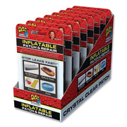 Flex Seal Inflatable Patch And Repair, 6" X 4" X 2.5", Clear, 8/Carton