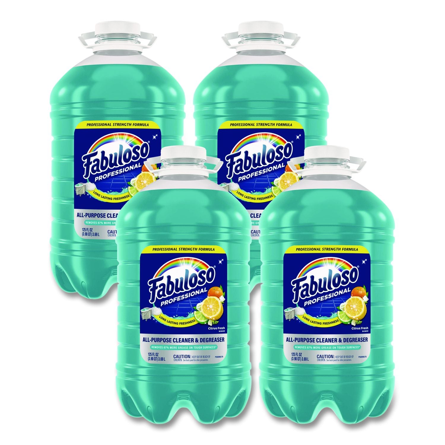All-Purpose Cleaner, Citrus Fresh Scent, 125 Oz Bottle, 4/Carton