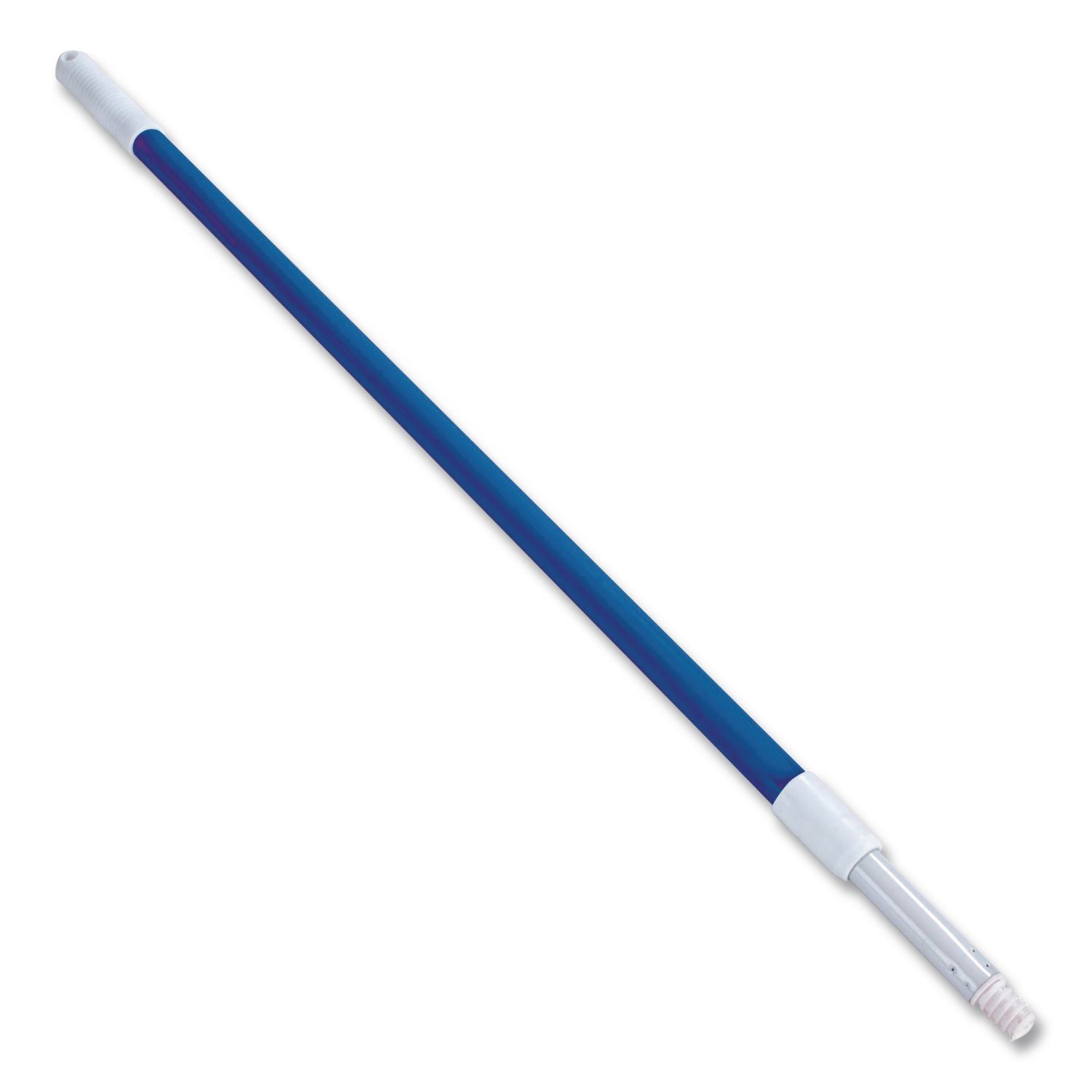 Metal Telescopic Handle, 1" X 34", Blue, 12/Carton