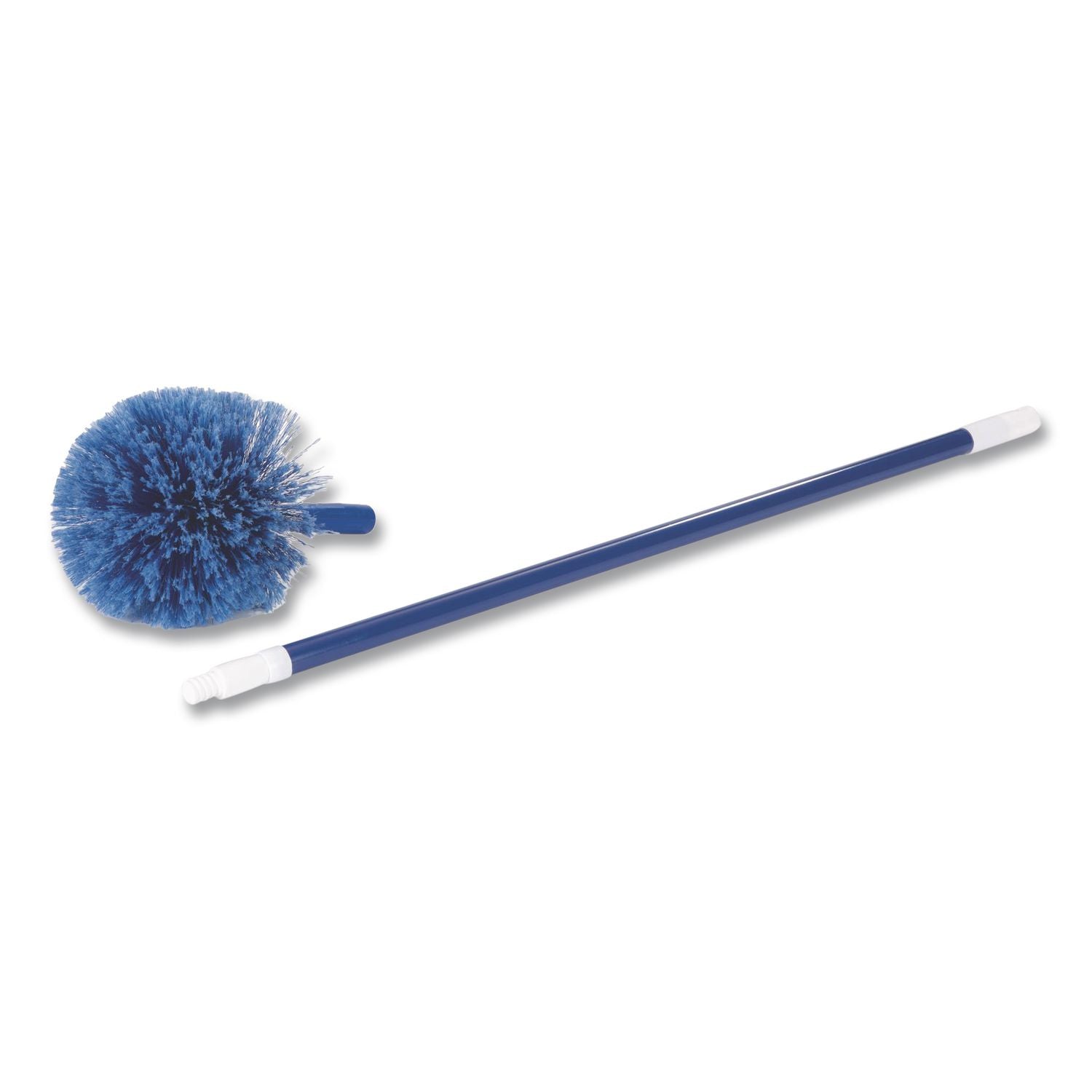 Metal Telescopic Handle, 1" X 34", Blue, 12/Carton
