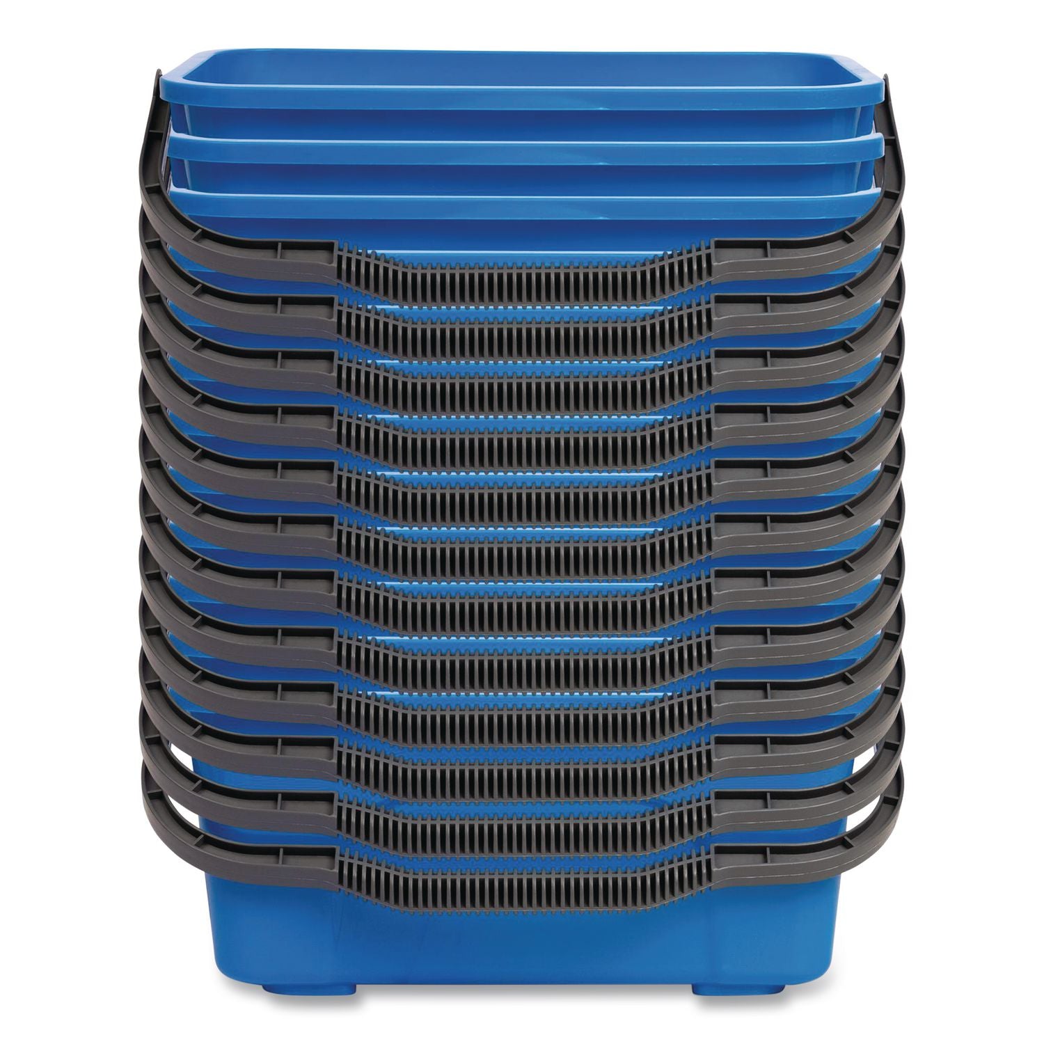 Window And General Cleaning Bucket, 3 Gal, Blue, 12/Carton