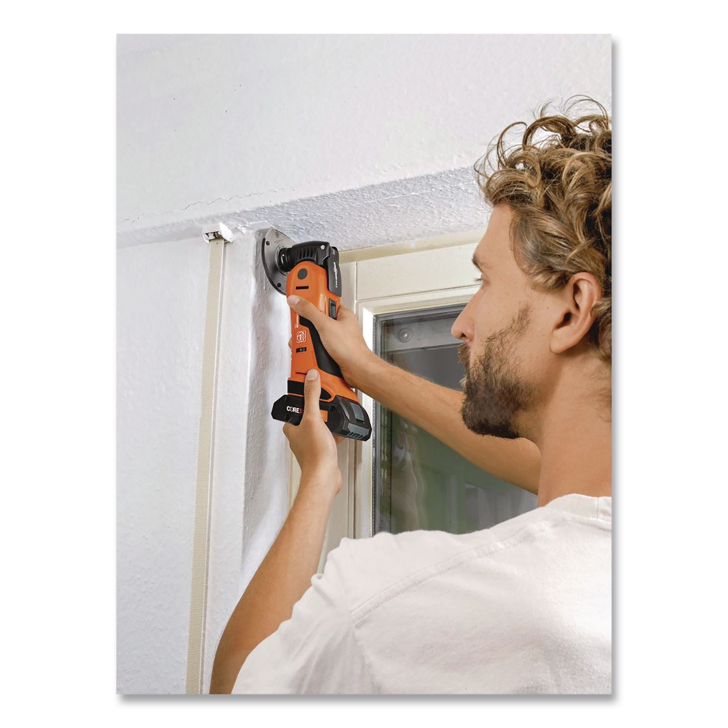 MULTIMASTER AMM 700 Max AS Cordless Oscillating Multi-Tool (Tool Only), Variable Speed With Saw Blade