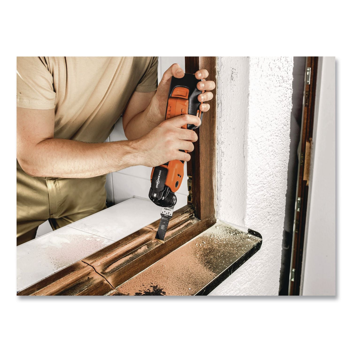MULTIMASTER AMM 700 Max AS Cordless Oscillating Multi-Tool (Tool Only), Variable Speed With Saw Blade