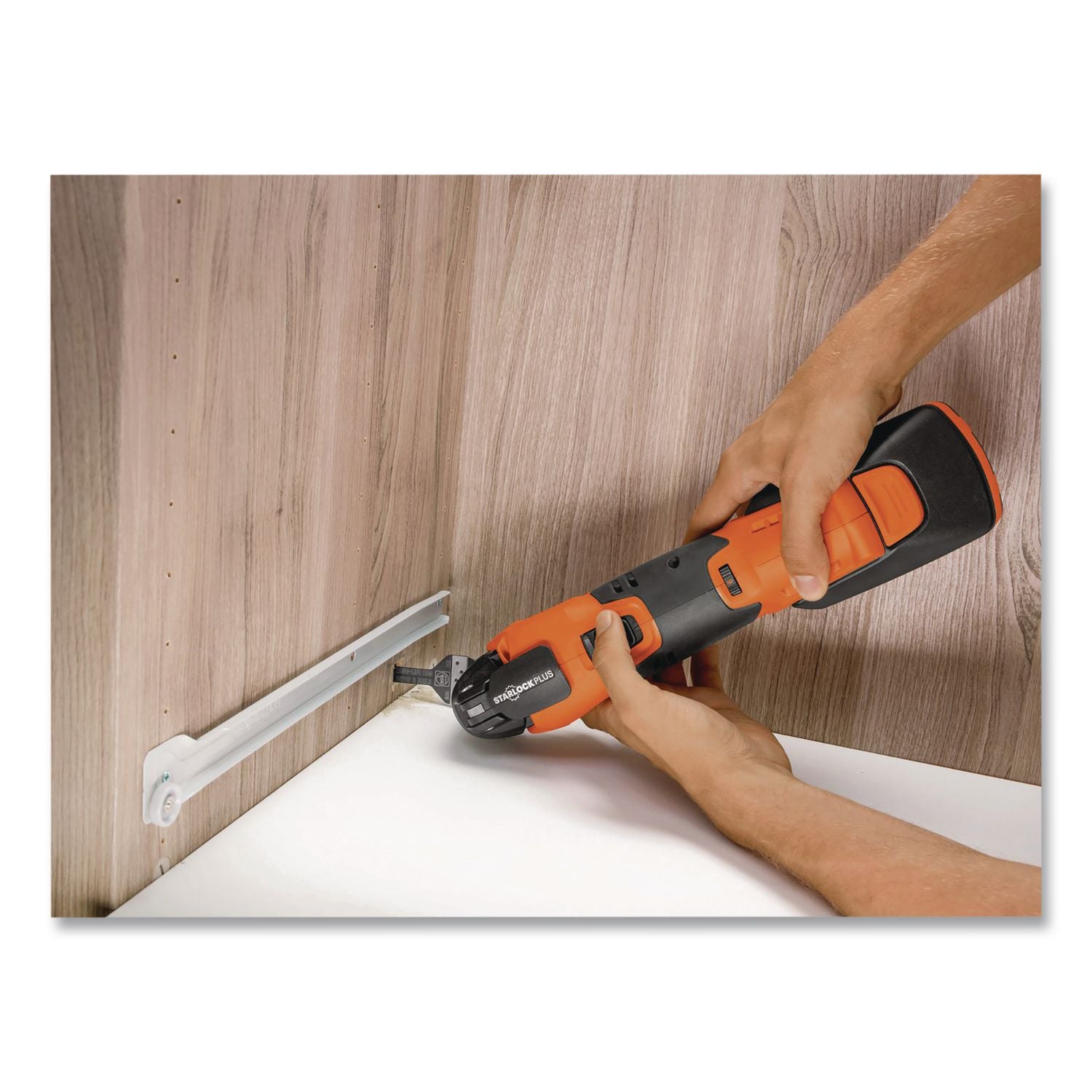 MULTIMASTER AMM 500 AS 2 Ah Cordless Oscillating Multi-Tool Kit, Variable Speed, With 12 Pieces