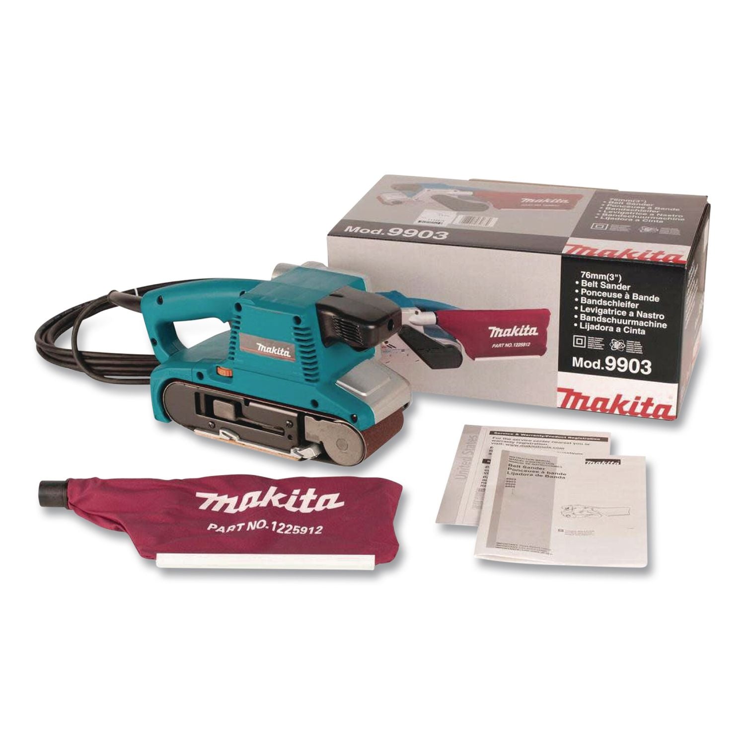 3" X 21" Belt Sander, Variable Speed, 1, 440 Rom Max, 3 X 21 Belt, 8.8 Amps