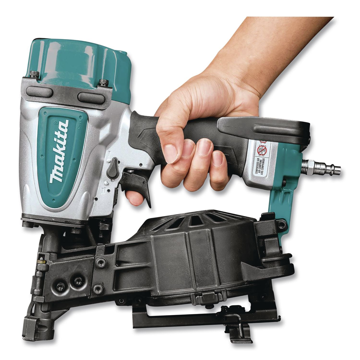 1 3/4" Roofing Nailer (Reconditioned), 3/4" To 1 3/4" Nails, Teal/Black/Gray