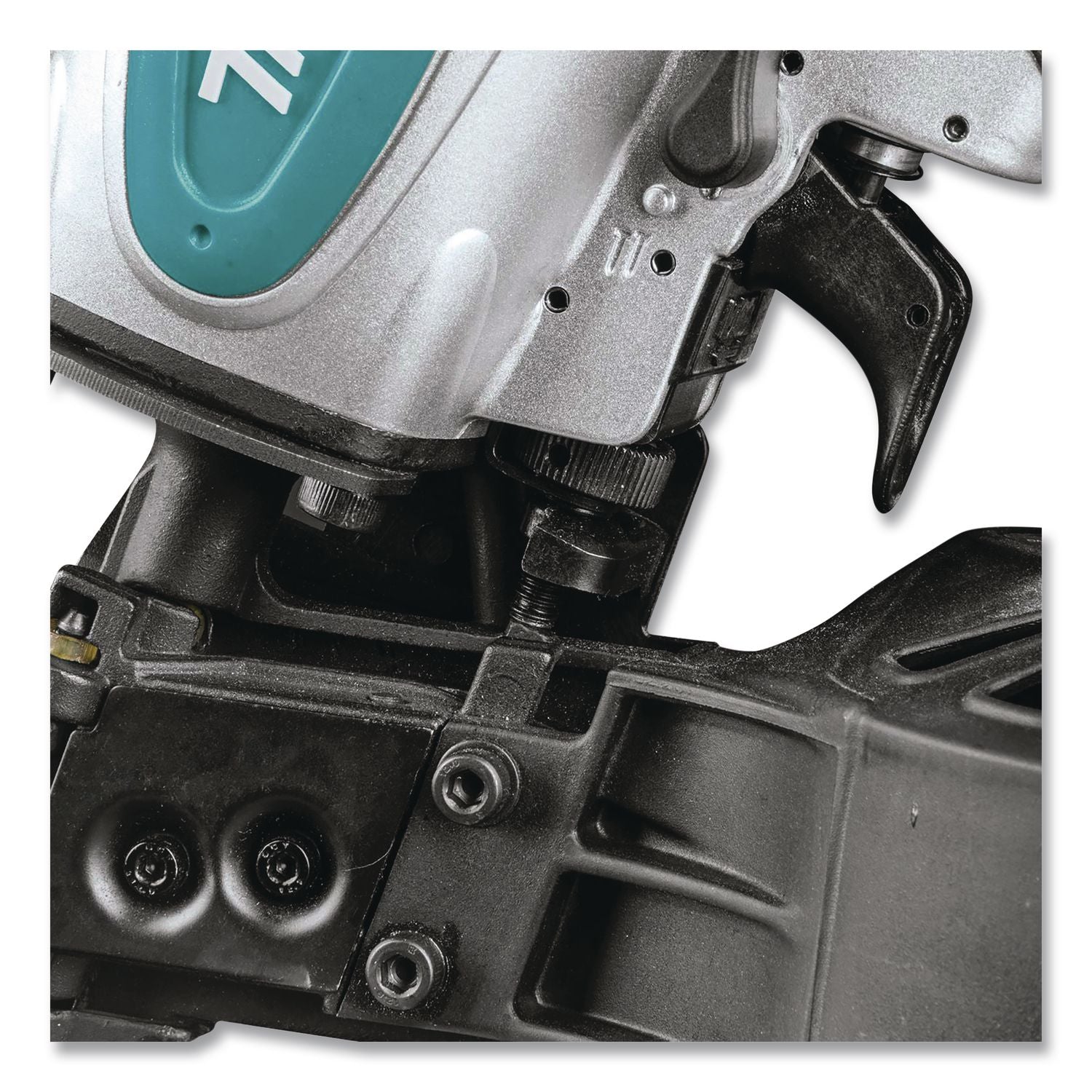 1 3/4" Roofing Nailer (Reconditioned), 3/4" To 1 3/4" Nails, Teal/Black/Gray