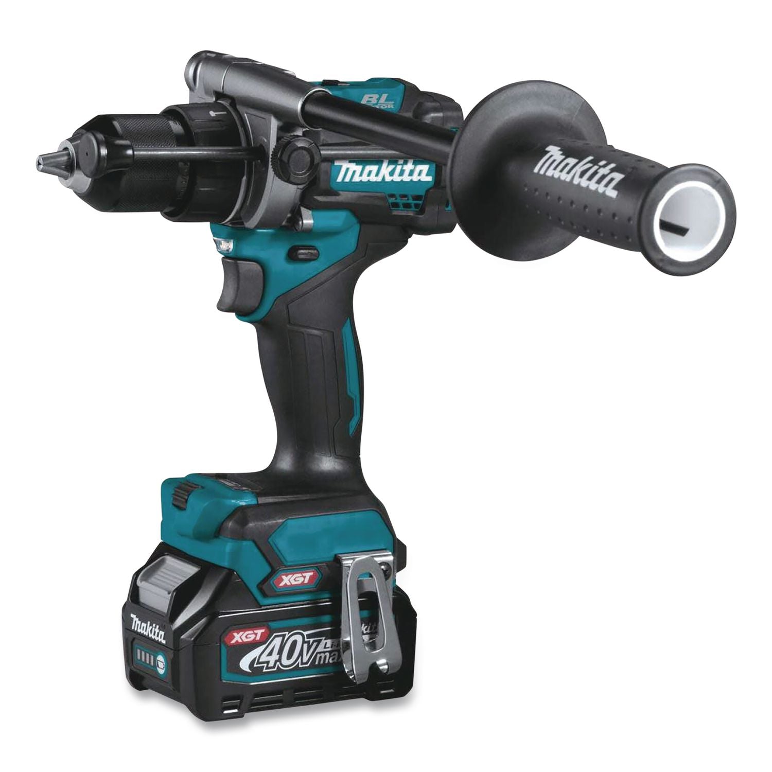 40V MAX XGT Brushless Lithium-Ion 1/2" Cordless Hammer Drill Driver And Four-Speed Impact Driver Combo Kit (Reconditioned)