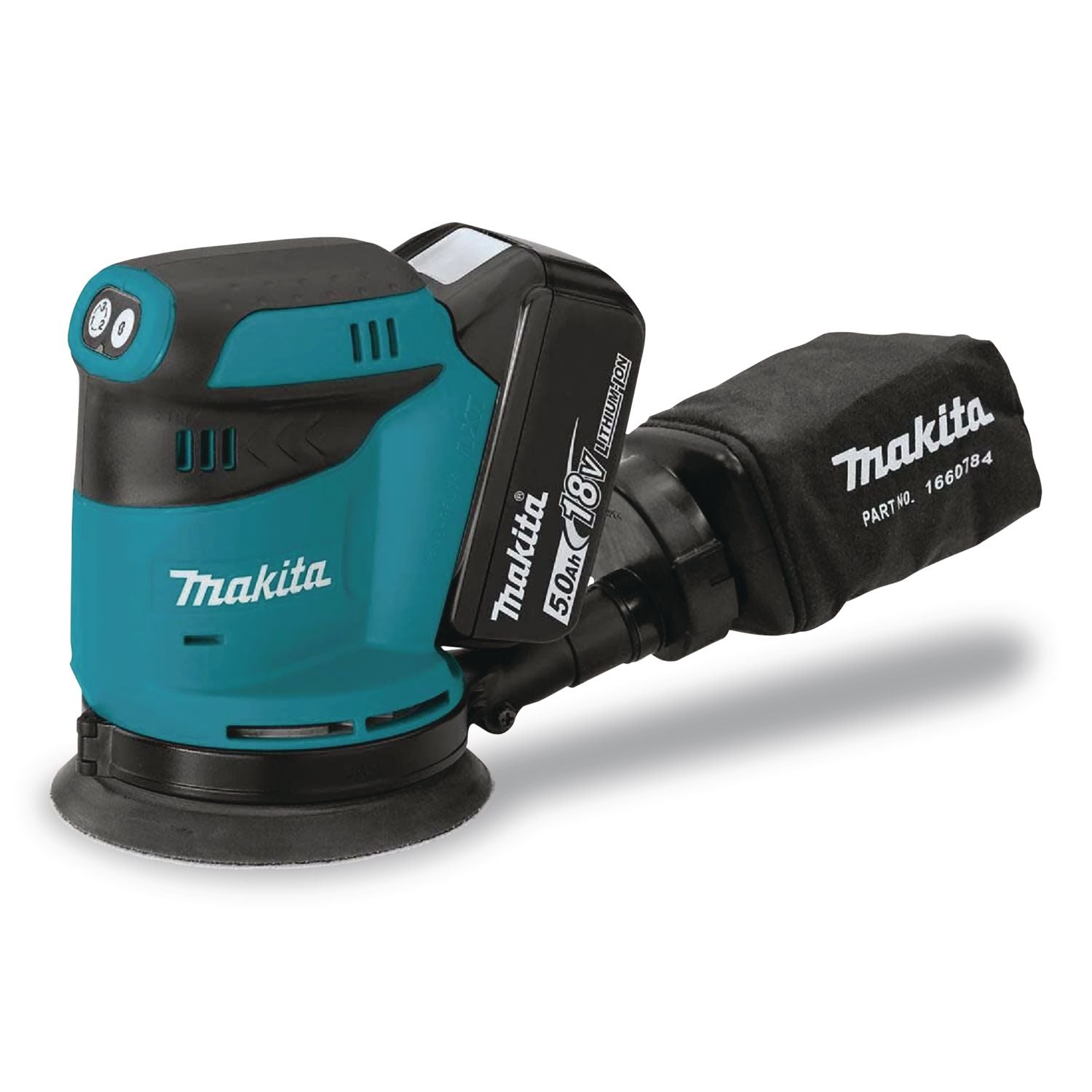 18V LXT Lithium-Ion 5" Cordless Random Orbit Sander Kit, (Reconditioned), 3 Speeds
