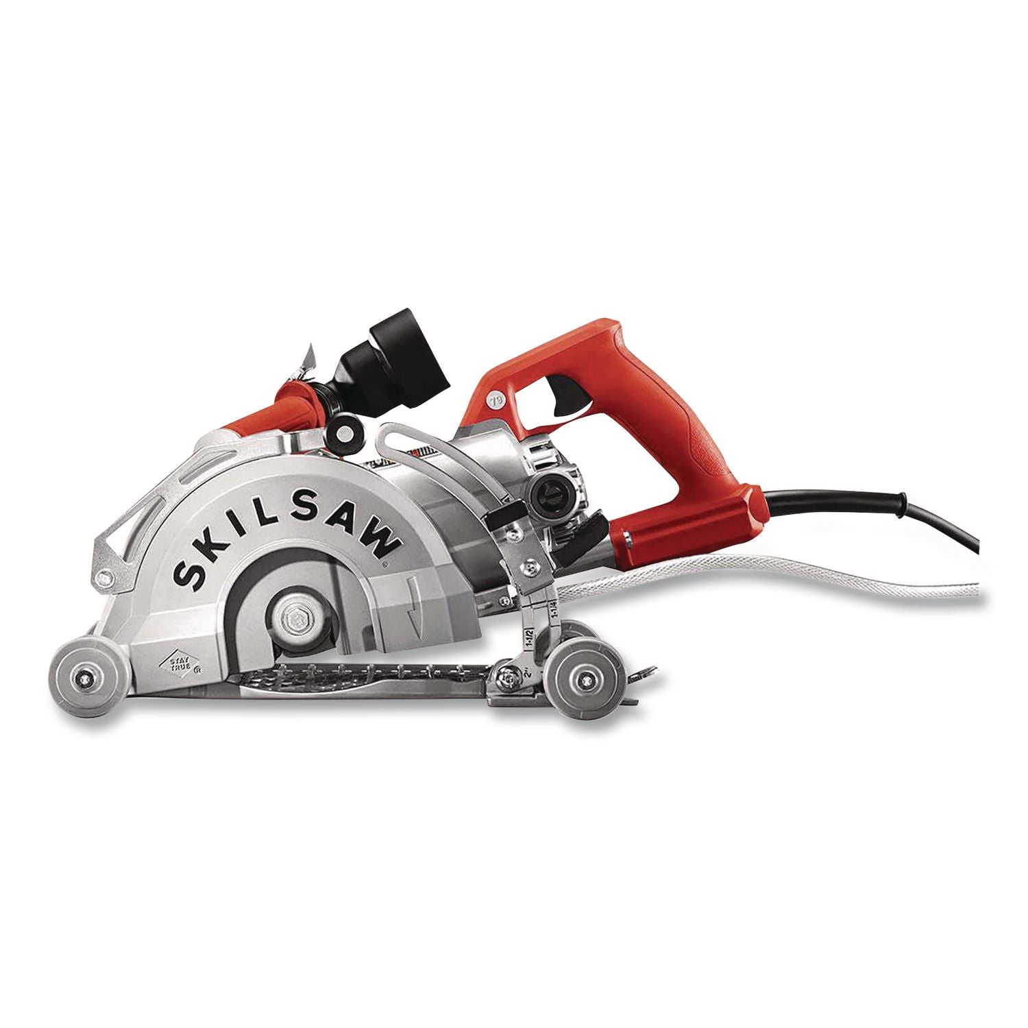 MEDUSAW Worm Drive Concrete Saw, 5, 100 RPM, Bevel Range, 7" Blade