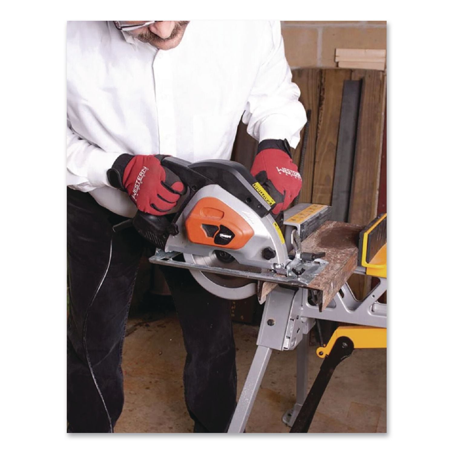 Slugger 7 1/4 In Metal Cutting Saw With Built-In Laser Guide, 3, 800 RPM