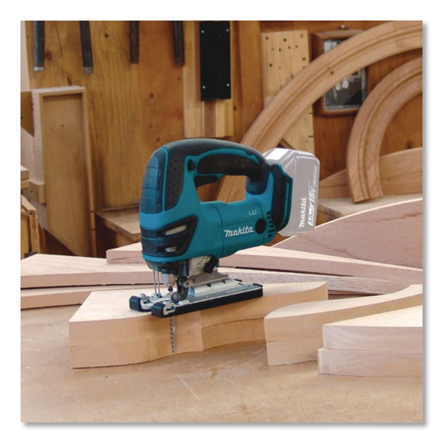 18V LXT Brushed Lithium-Ion Cordless Jig Saw, 2, 600 SPM, 0 To +45 Degree Bevel Range