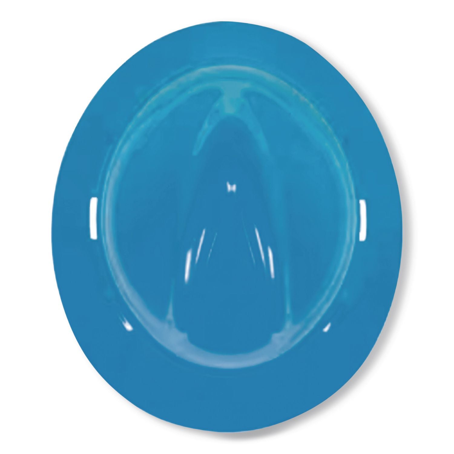 V-Gard Hard Hats, Vented, Full Brim, Staz-On 6-Point Pinlock Suspension, One Size Fits Most (6.5 To 8), Blue