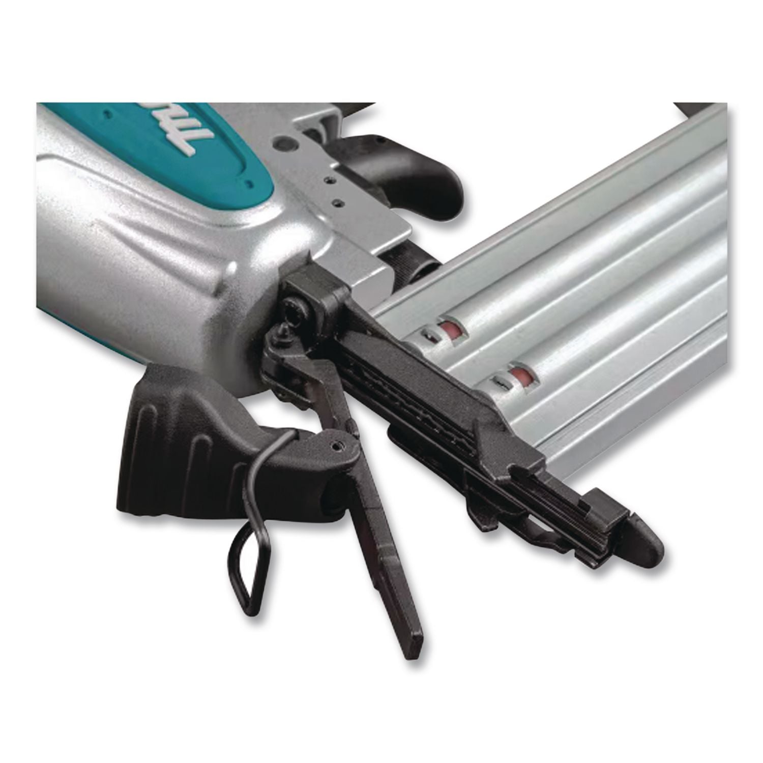 18 Gauge 2 In Pneumatic Brad Nailer (Reconditioned), 5/8" To 2", Silver/Black/Blue
