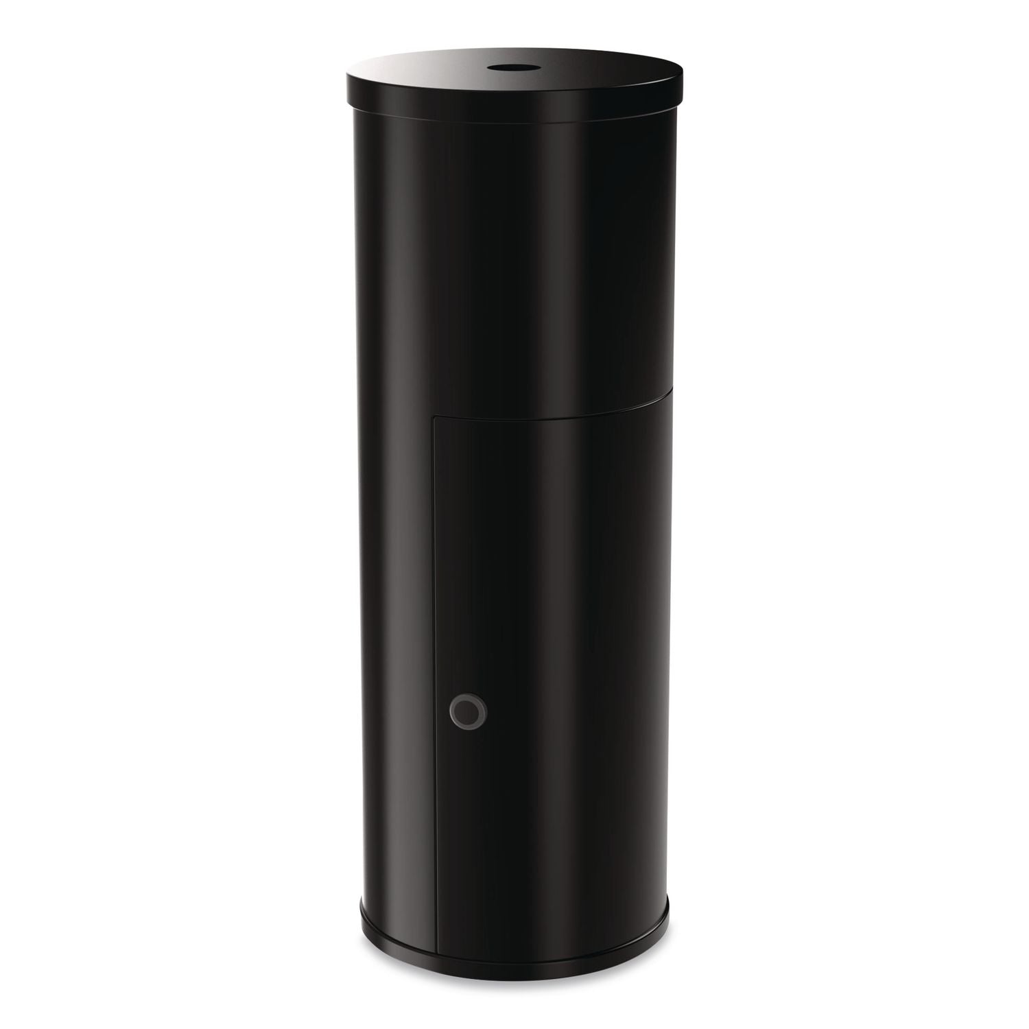 Floor Stand Wet Wipe Dispenser Station With 7 Gallon Built-In Trash Can, 13.1 X 13.1 X 36, Black