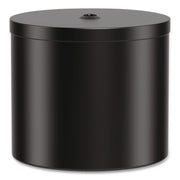 Stainless Steel Wall Mount Wet Wipe Dispenser, 9.7" X 9.7" X 9.8", Black