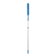 Flexible Wand Duster With Microfiber And Chenille Sleeve And 6 Ft Telescopic Pole, 2/Kit