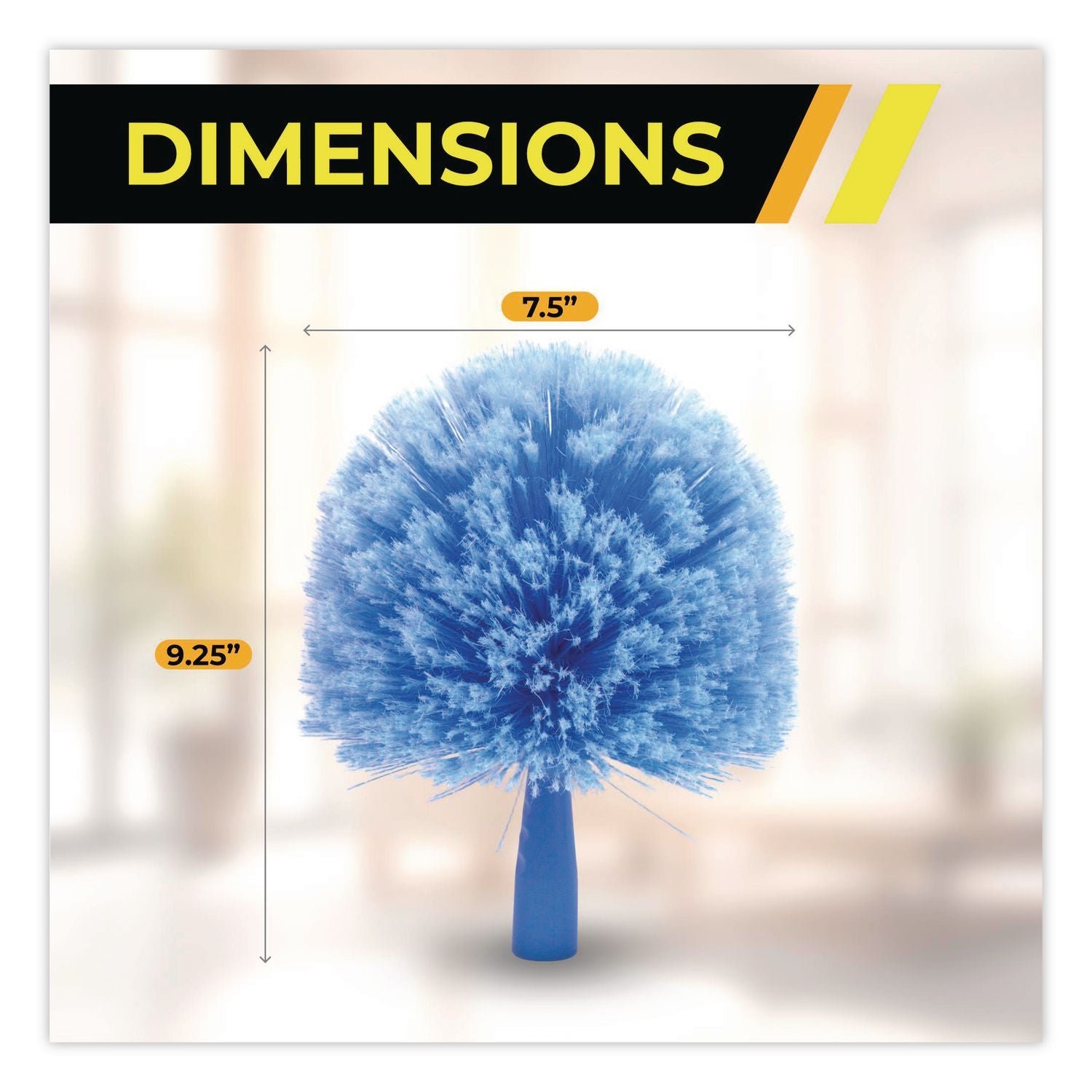 Cobweb/Corner Duster Brush, 8" Length, 3/Pack