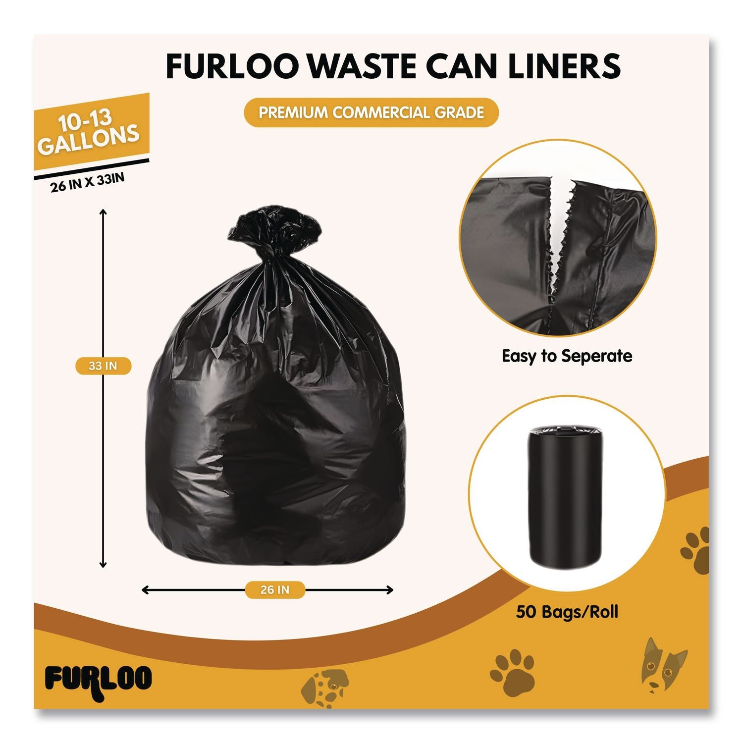 Pet Waste Station Starter Kit With Header Bag Dispenser, Bags And Liners, 11.5 Gal, Top Door, Green
